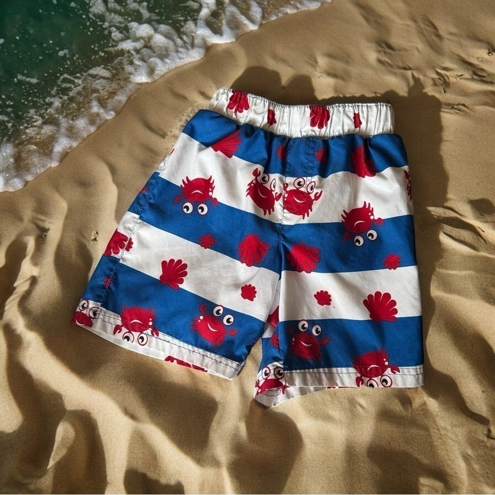 Toddler crab swim trunks by wippette - Picture 5 of 6
